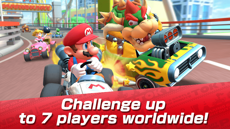 100 Player Mode in Mario Kart Tour! - Early Gameplay 